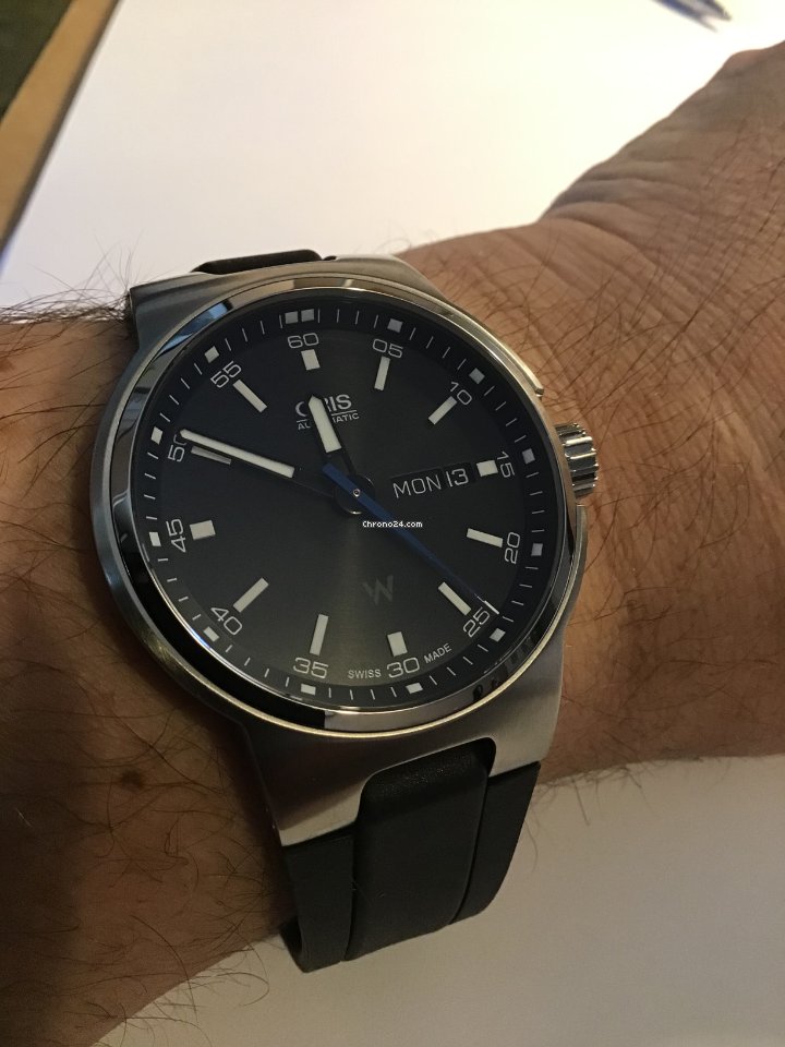 IMG_9081 Oris Williams F1 Mens watch Unisex Automatic Steel 01 735 7716 4154-07 4 24 50 Replica 6