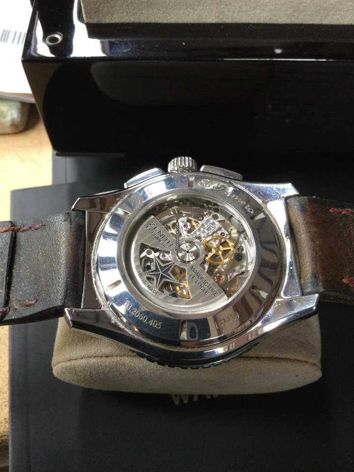 IMG_9081 Zenith El Primero Stratos Flyback Mens watch Unisex Automatic Steel 03.2060.405 21.C714 Replica 6