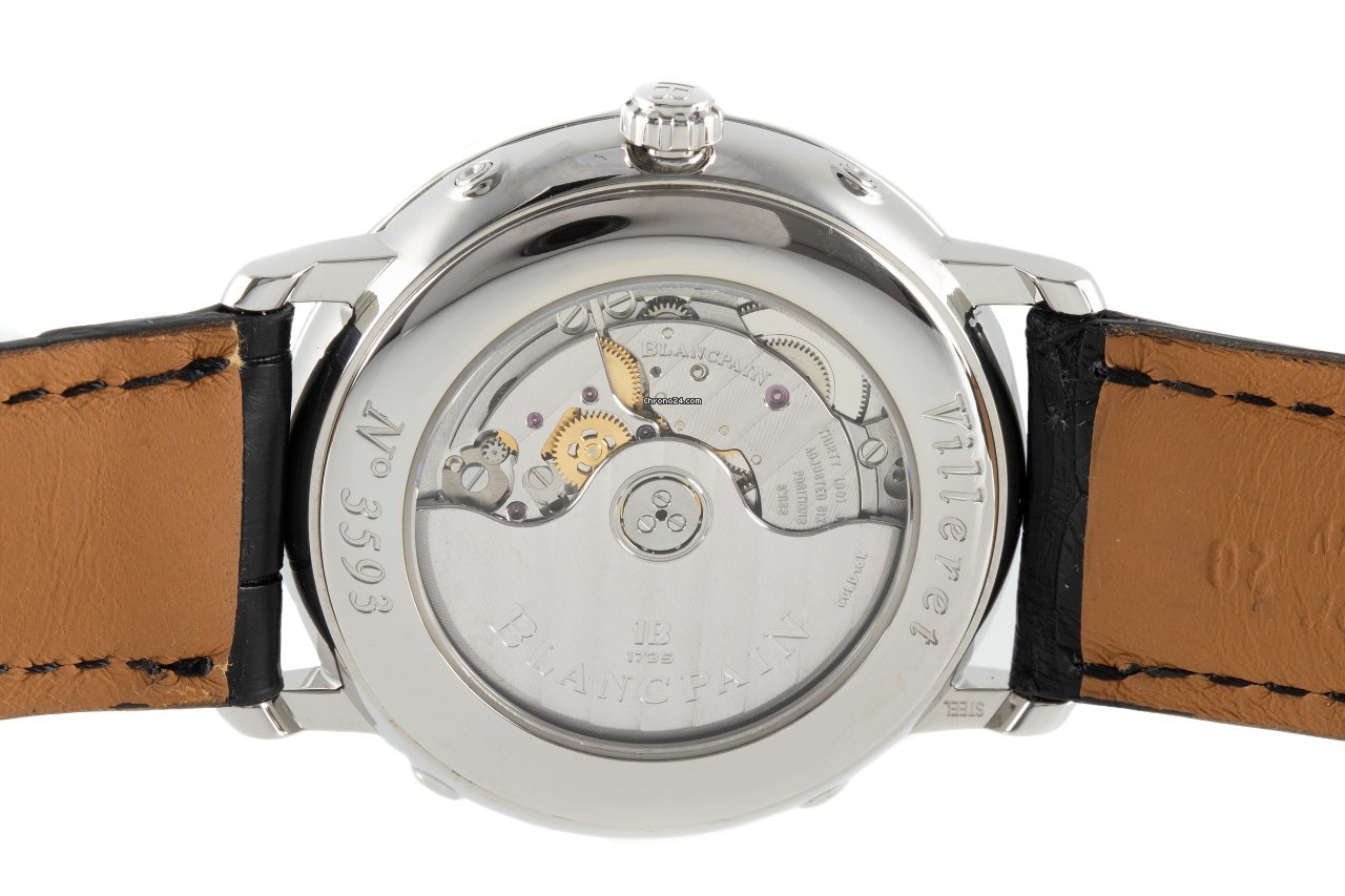 Blancpain Villeret Quantieme Complet Mens watch Unisex Automatic Steel 6263 Replica 6