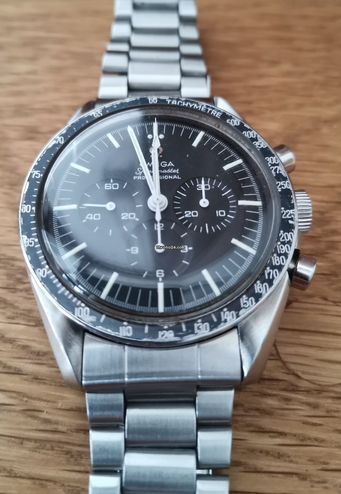 IMG_9081 Omega Speedmaster Professional Moonwatch Mens watch Unisex Manual winding Steel 105012-66 Replica 6