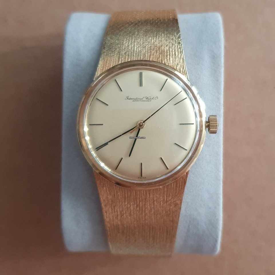 IMG_9081 IWC Mens watch Unisex Manual winding Yellow gold 2132325 Replica 6