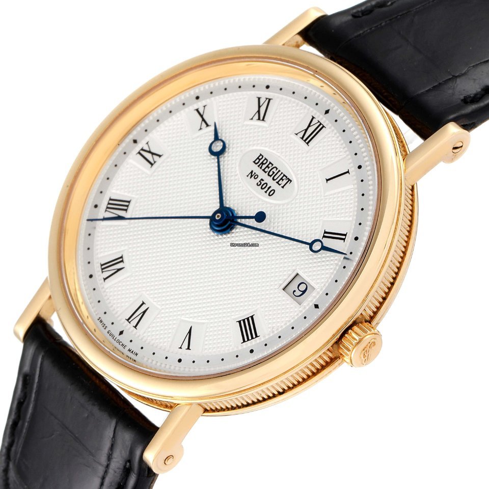 Breguet Classique Mens watch Unisex Automatic Yellow gold 3910 Replica 6