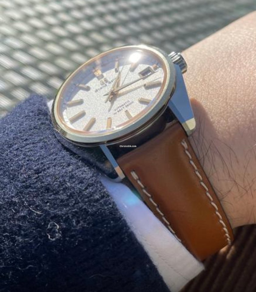 IMG_9081 Seiko Grand Seiko Mens watch Unisex Automatic Gold Steel SBGH252 Replica 6