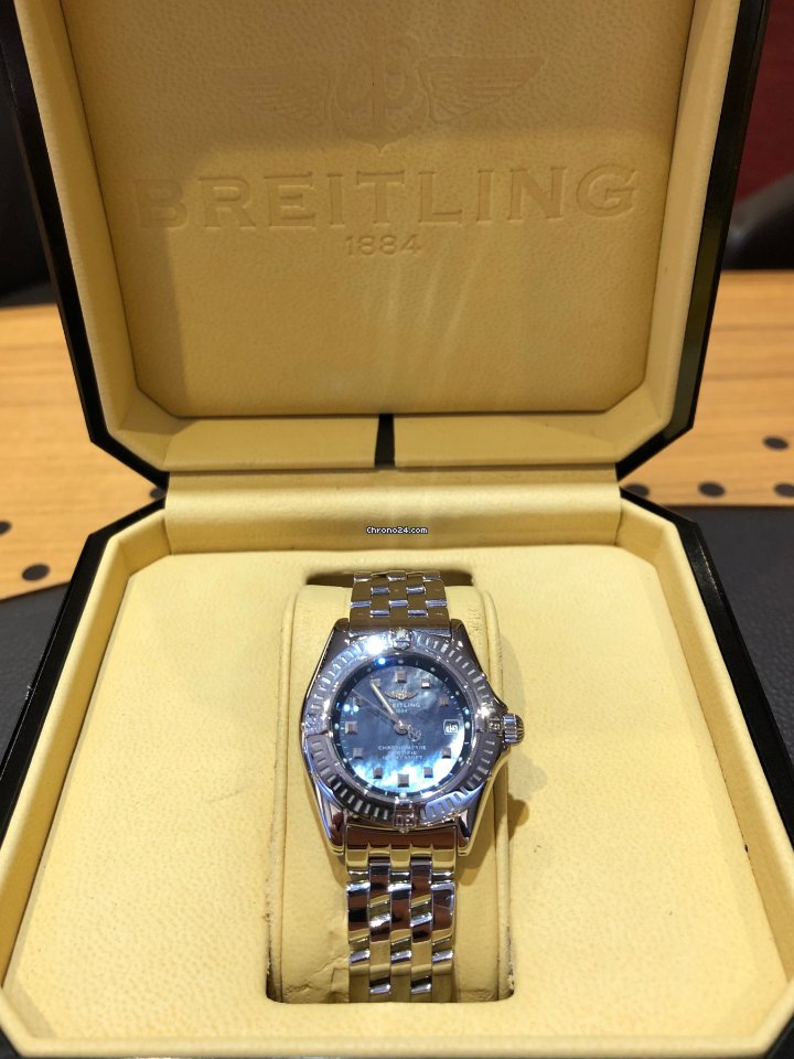 IMG_9081 Breitling Callistino Womens watch Automatic Steel A72345 Replica 6