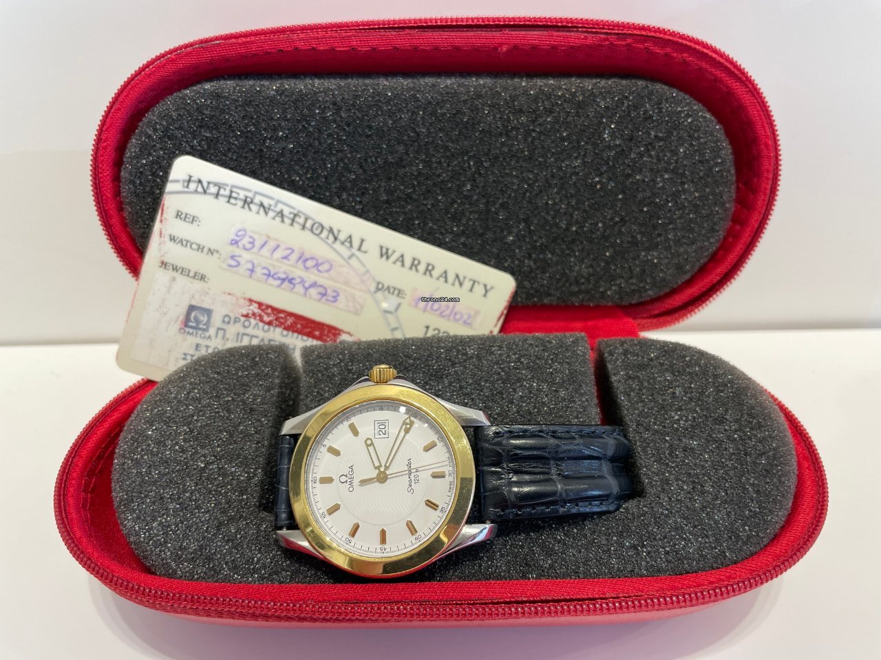 Omega Seamaster Aqua Terra Mens watch Unisex Quartz Steel 2311.21.00 Replica 6