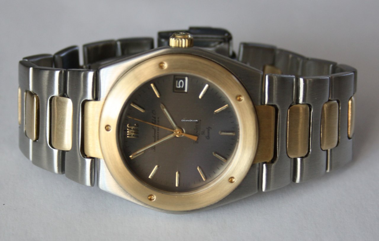 IMG_9081 IWC Mens watch Unisex Quartz Gold Steel IW3003 Replica 6