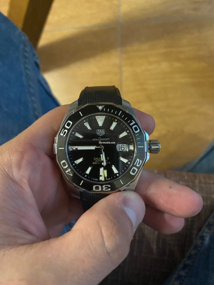 TAG Heuer Aquaracer 300M Mens watch Unisex Automatic Steel WAY201A.FT6142 Replica 6