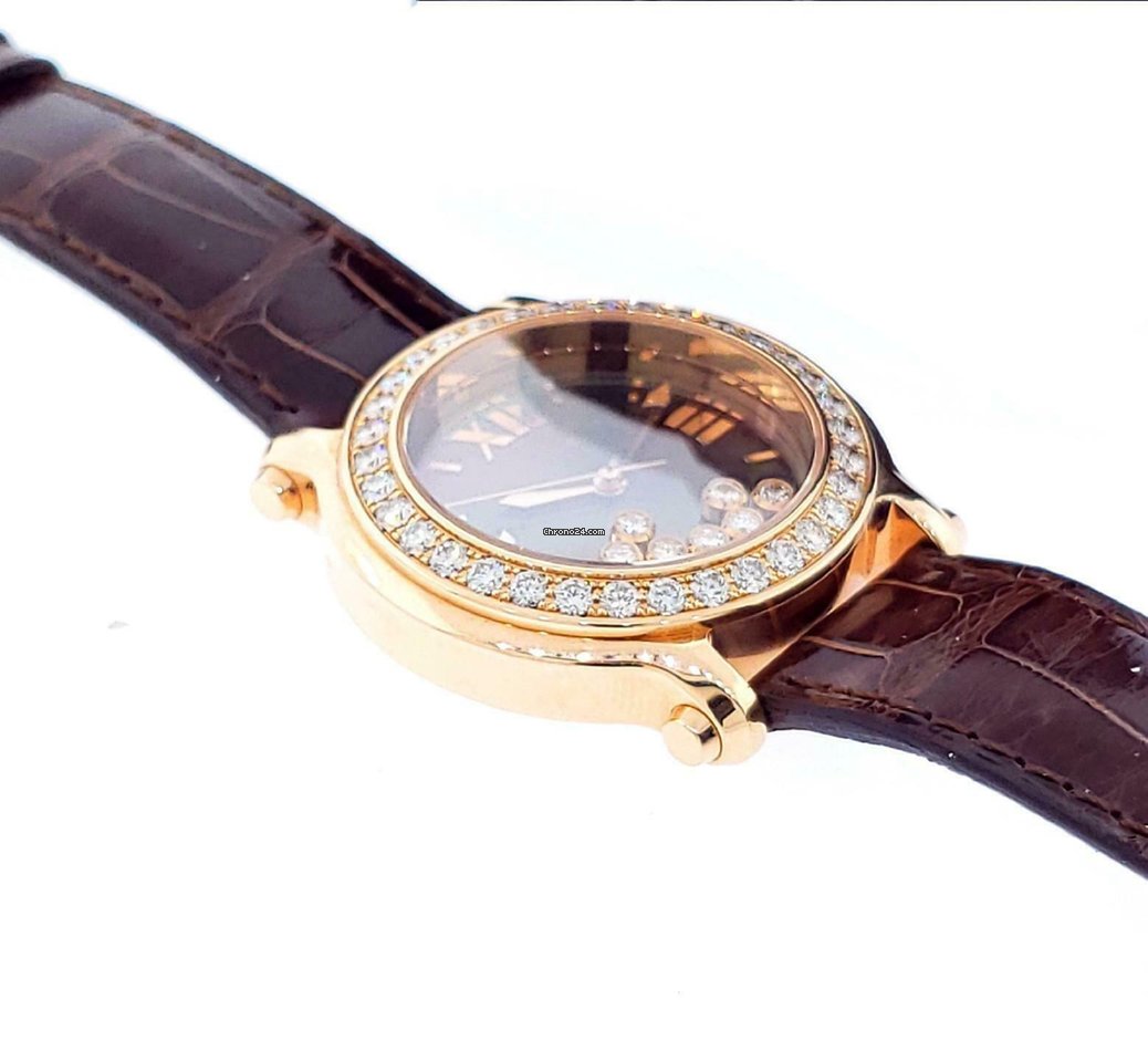 IMG_9081 Chopard Happy Sport Quartz Rose gold 277473-5008 Replica 6