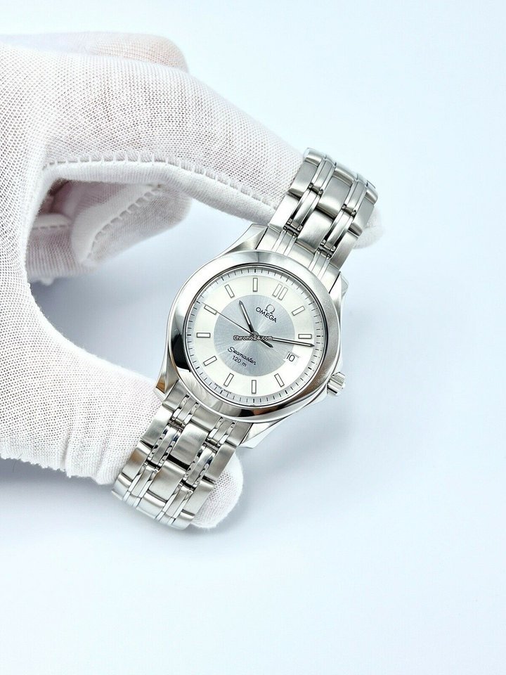 IMG_9081 Omega Seamaster Mens watch Unisex Quartz Steel 2511.32 Replica 6