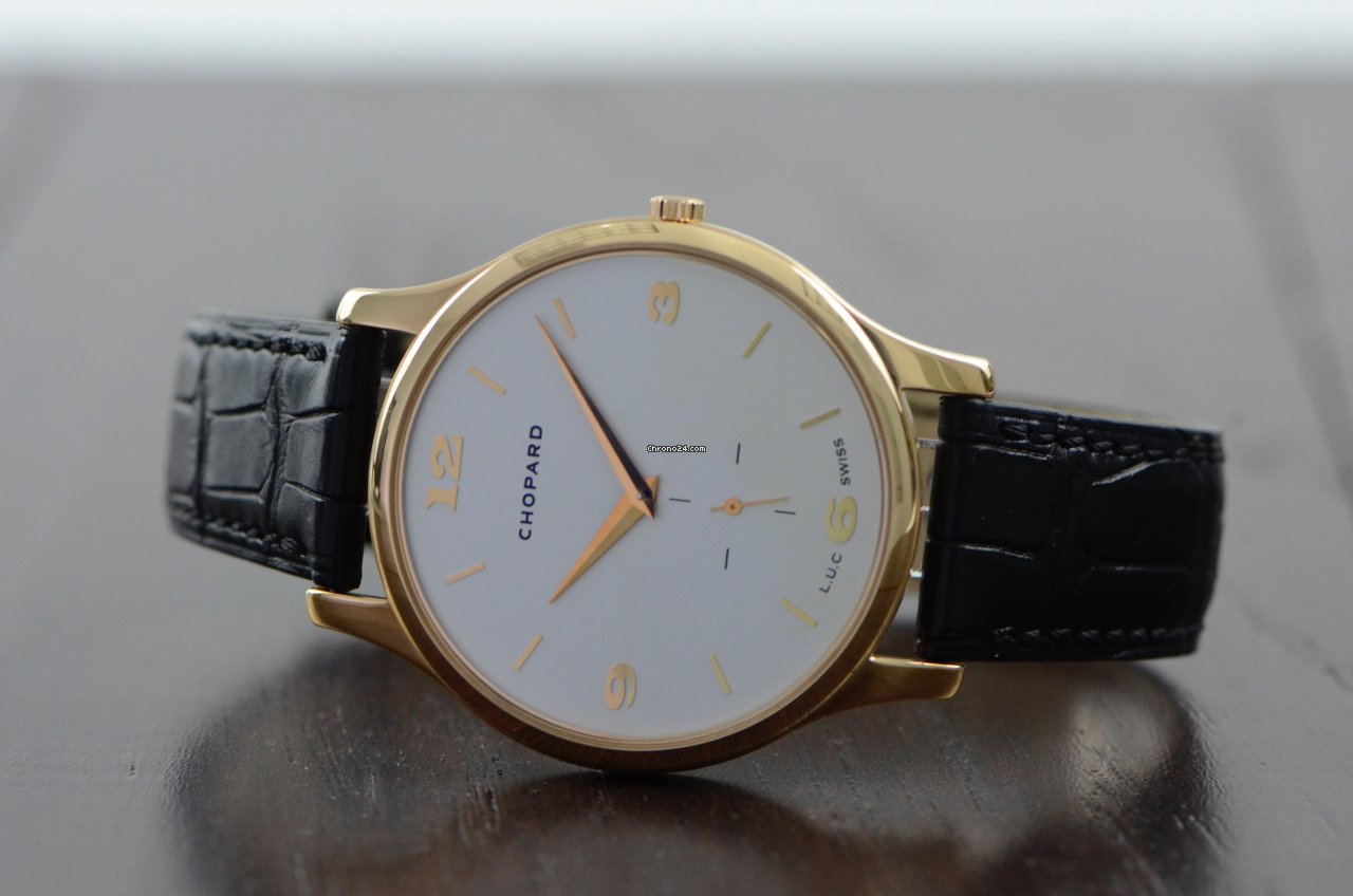 IMG_9081 Chopard L.U.C Mens watch Unisex Automatic Rose gold 161920-5001 Replica 6