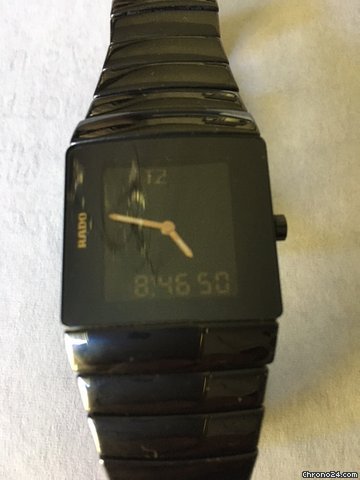 Rado Sintra Mens watch Unisex Quartz Ceramic 193.0354.3 Replica 6