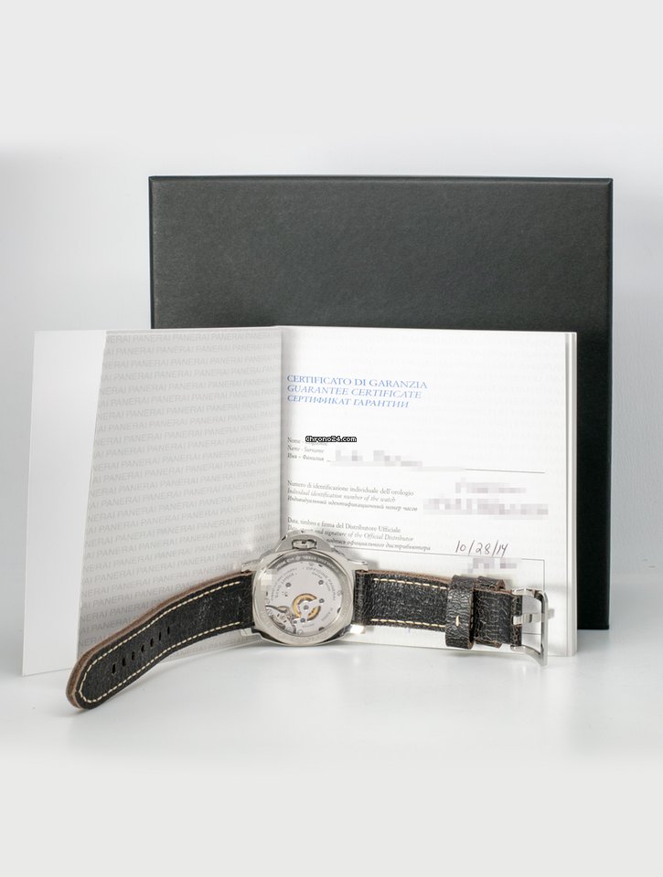 IMG_9081 Panerai Luminor Marina 8 Days Mens watch Unisex Automatic Steel PAM00510 Replica 6