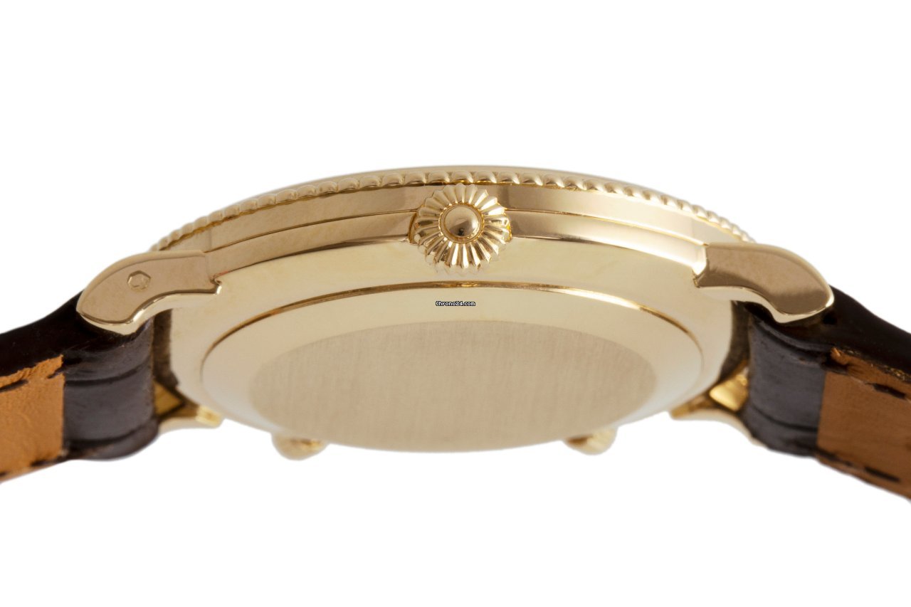 IMG_9081 Patek Philippe Travel Time Mens watch Unisex Manual winding Yellow gold 5034 Replica 6
