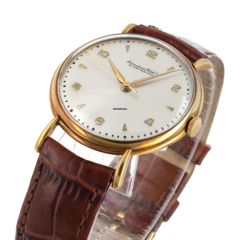 IMG_9081 IWC Mens watch Unisex Manual winding Yellow gold Caliber 89 Replica 6