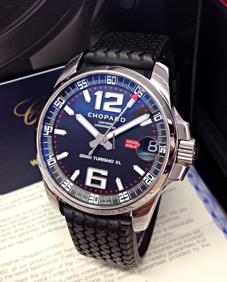 IMG_9081 Chopard Mille Miglia Mens watch Unisex Automatic Steel 168997-3001 Replica 6