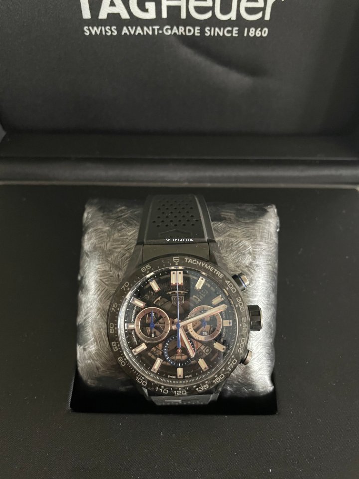 TAG Heuer Carrera Mens watch Unisex Automatic Carbon CBG2017.FT6143 Replica 6