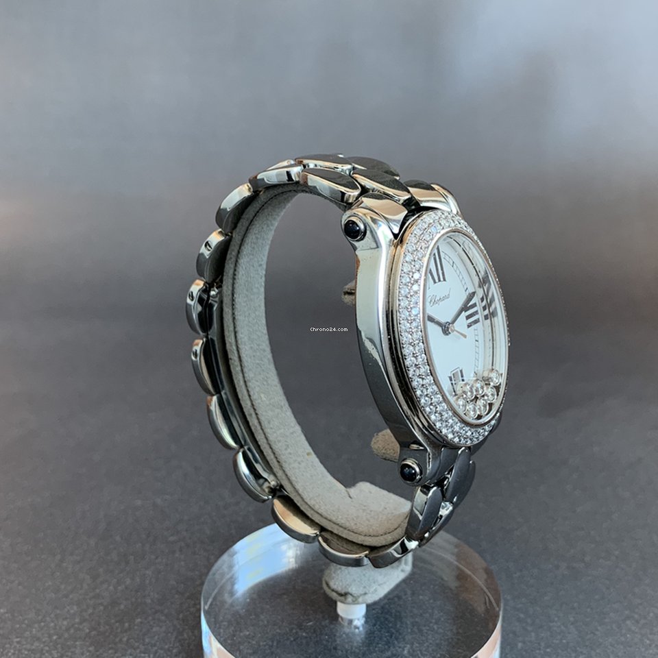 IMG_9081 Chopard Happy Sport Womens watch Quartz Steel 27 8419-23 Replica 6