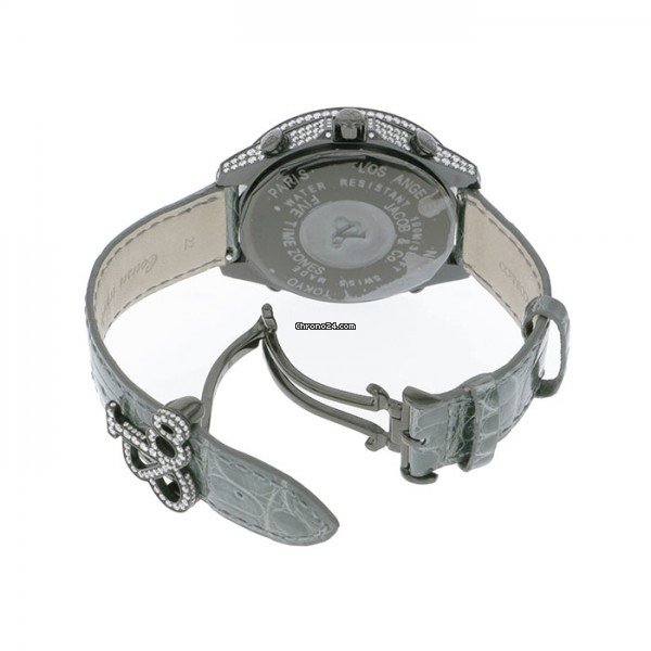 IMG_9081 Jacob & Co. Five Time Zone Quartz Steel JC-2BCDADC Replica 6