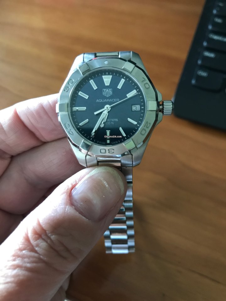 TAG Heuer Aquaracer Lady Womens watch Quartz Steel WBD1312.BA0740 Replica 6