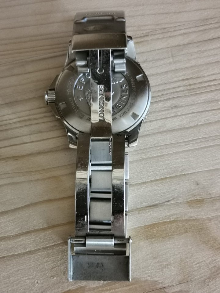 Longines HydroConquest Mens watch Unisex Quartz Steel L3.640.4 Replica 6