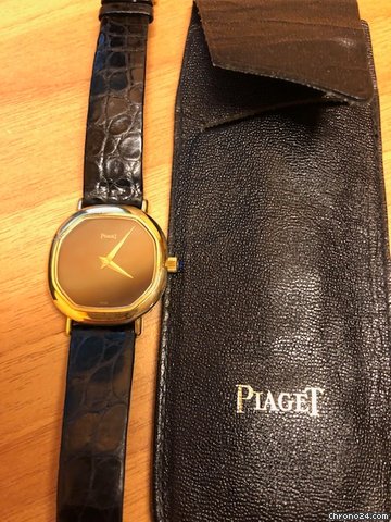 IMG_9081 Piaget Mens watch Unisex Manual winding Yellow gold 9556 Replica 6