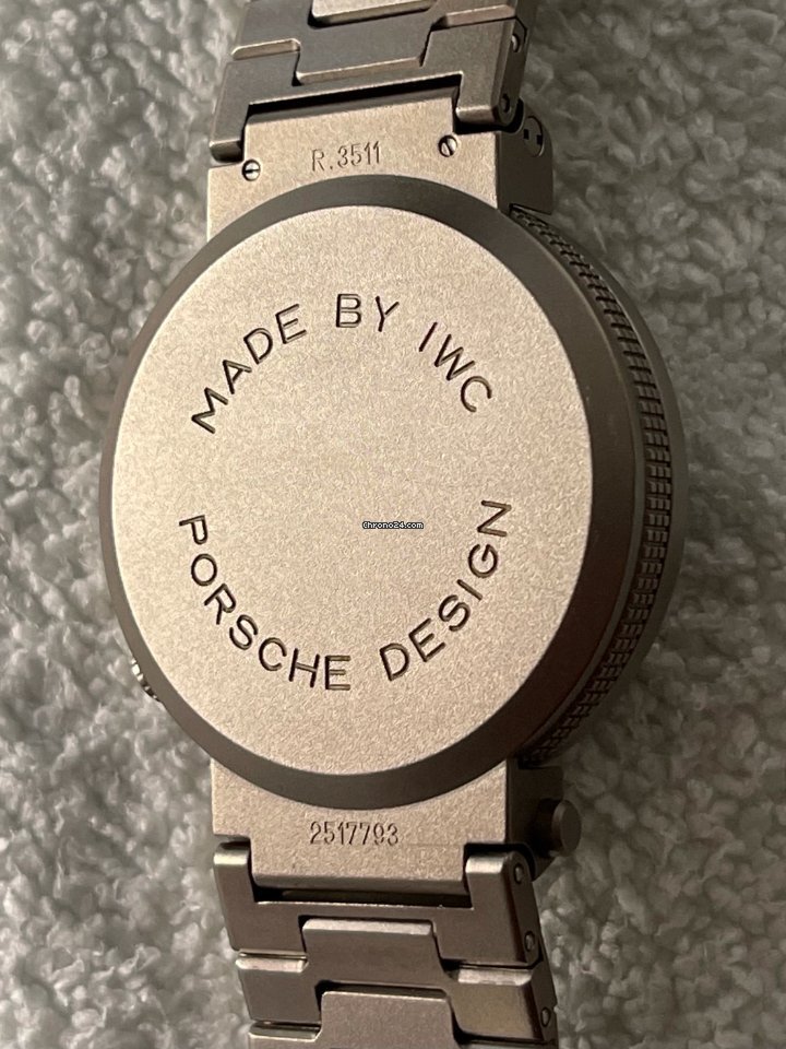 IWC Porsche Design Mens watch Unisex Automatic Titanium IW3511 Replica 6