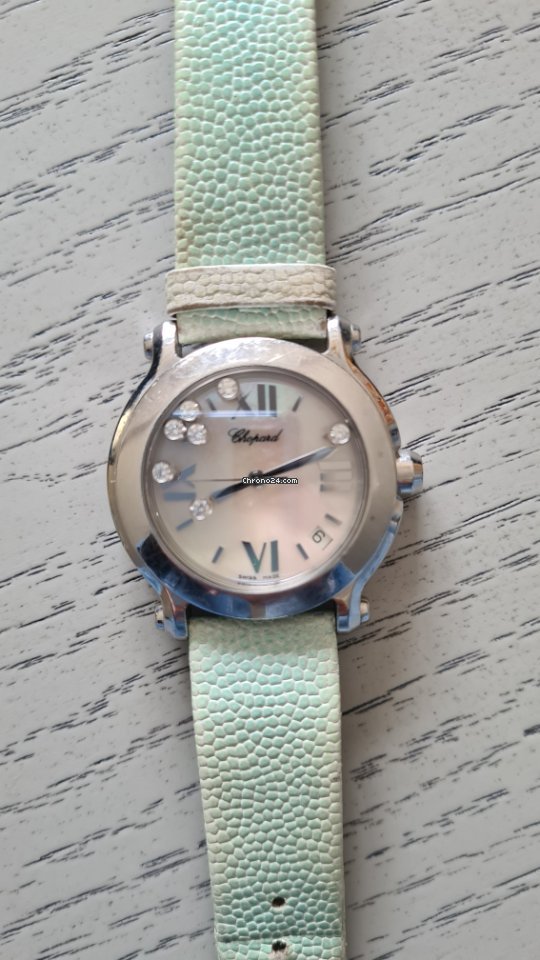 IMG_9081 Chopard Happy Sport Womens watch Quartz Steel 27 8475 Replica 6