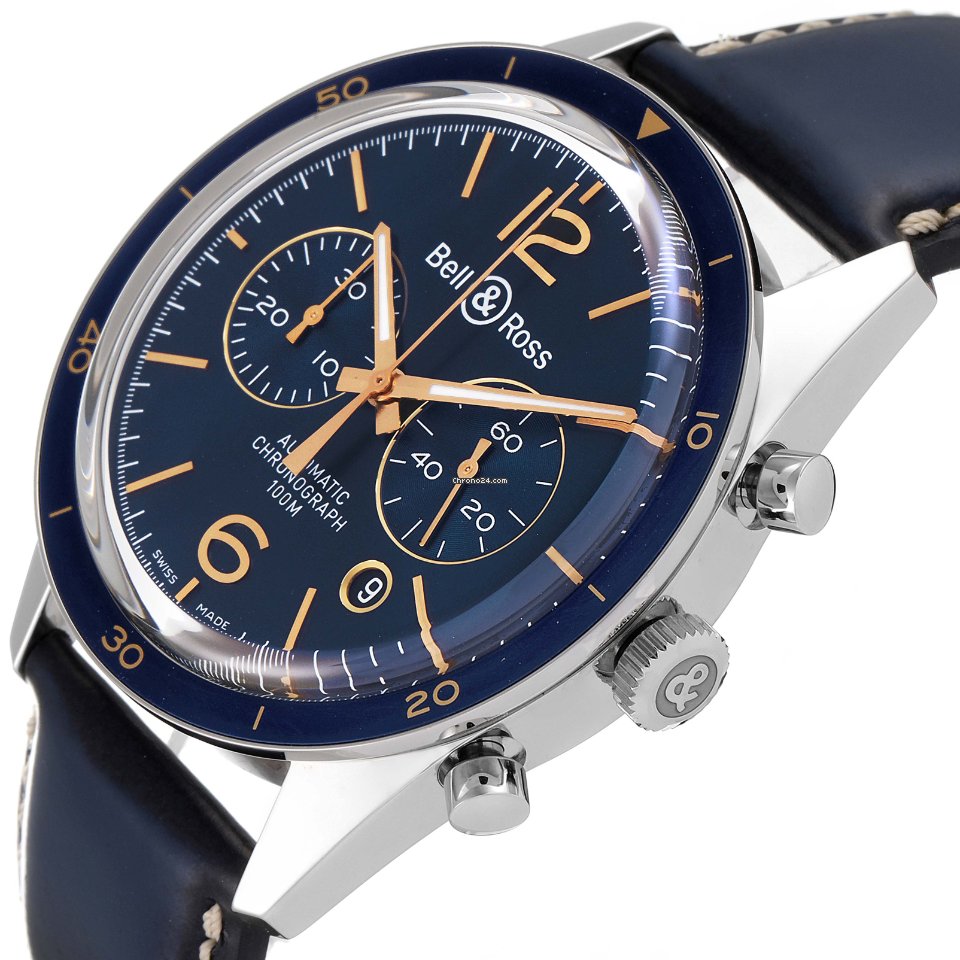 IMG_9081 Bell & Ross Vintage Mens watch Unisex Automatic Steel BR12694 Replica 6