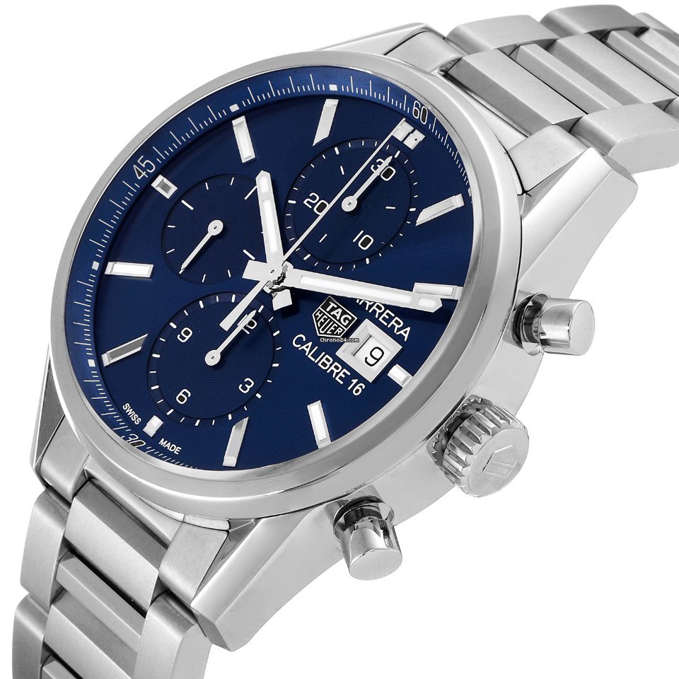 TAG Heuer Carrera Calibre 16 Mens watch Unisex Automatic Steel CBK2112.BA0715 Replica 6