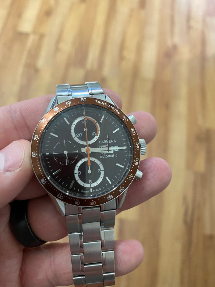 TAG Heuer Carrera Calibre 16 Mens watch Unisex Automatic Steel CV2013-2 Replica 6