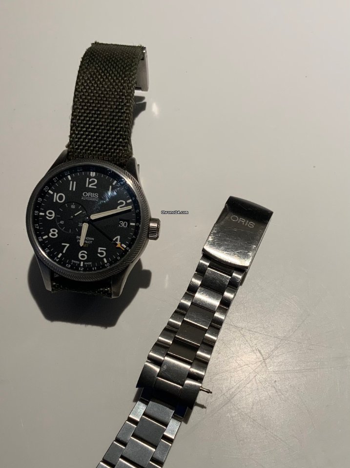 IMG_9081 Oris Big Crown ProPilot GMT Mens watch Unisex Automatic Steel 01 748 7710 4164-07 5 22 15FC Replica 6