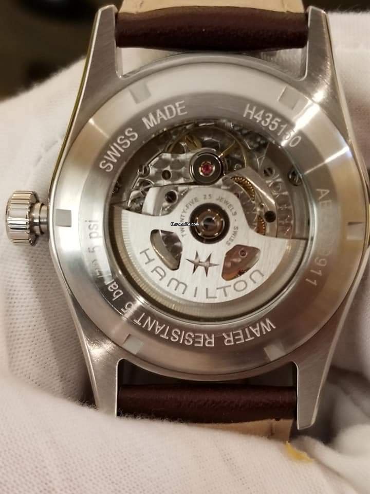 IMG_9081 Hamilton Broadway Mens watch Unisex Automatic Steel H43515875 Replica 6