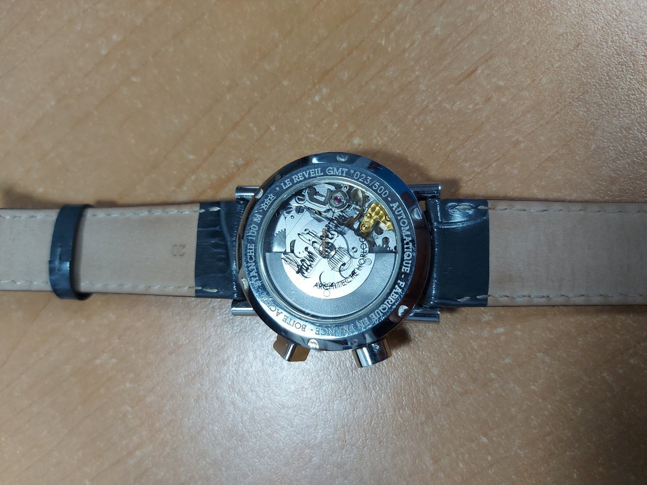 Alain Silberstein Mens watch Unisex Automatic Steel LJP5900 Replica 6