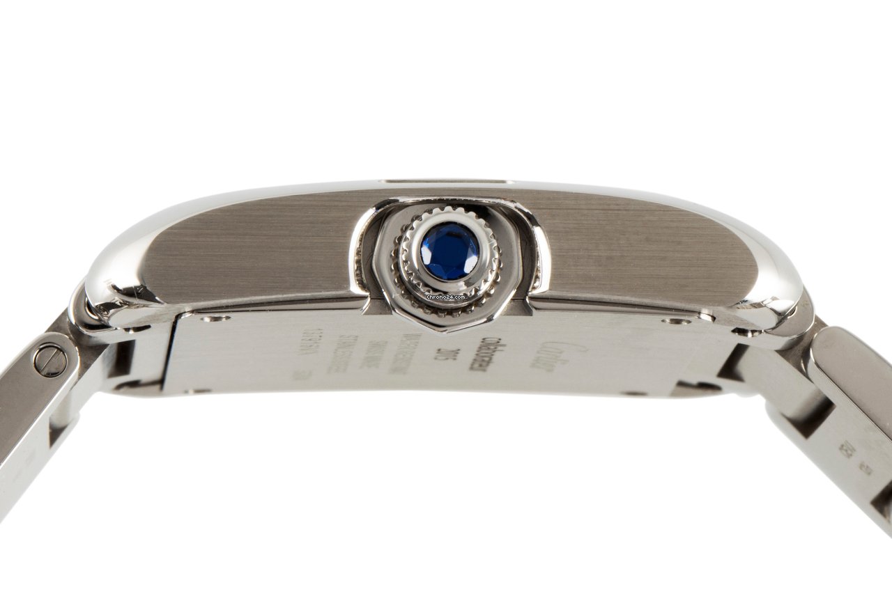 IMG_9081 Cartier Tank Anglaise Womens watch Quartz Steel W5310044 Replica 6
