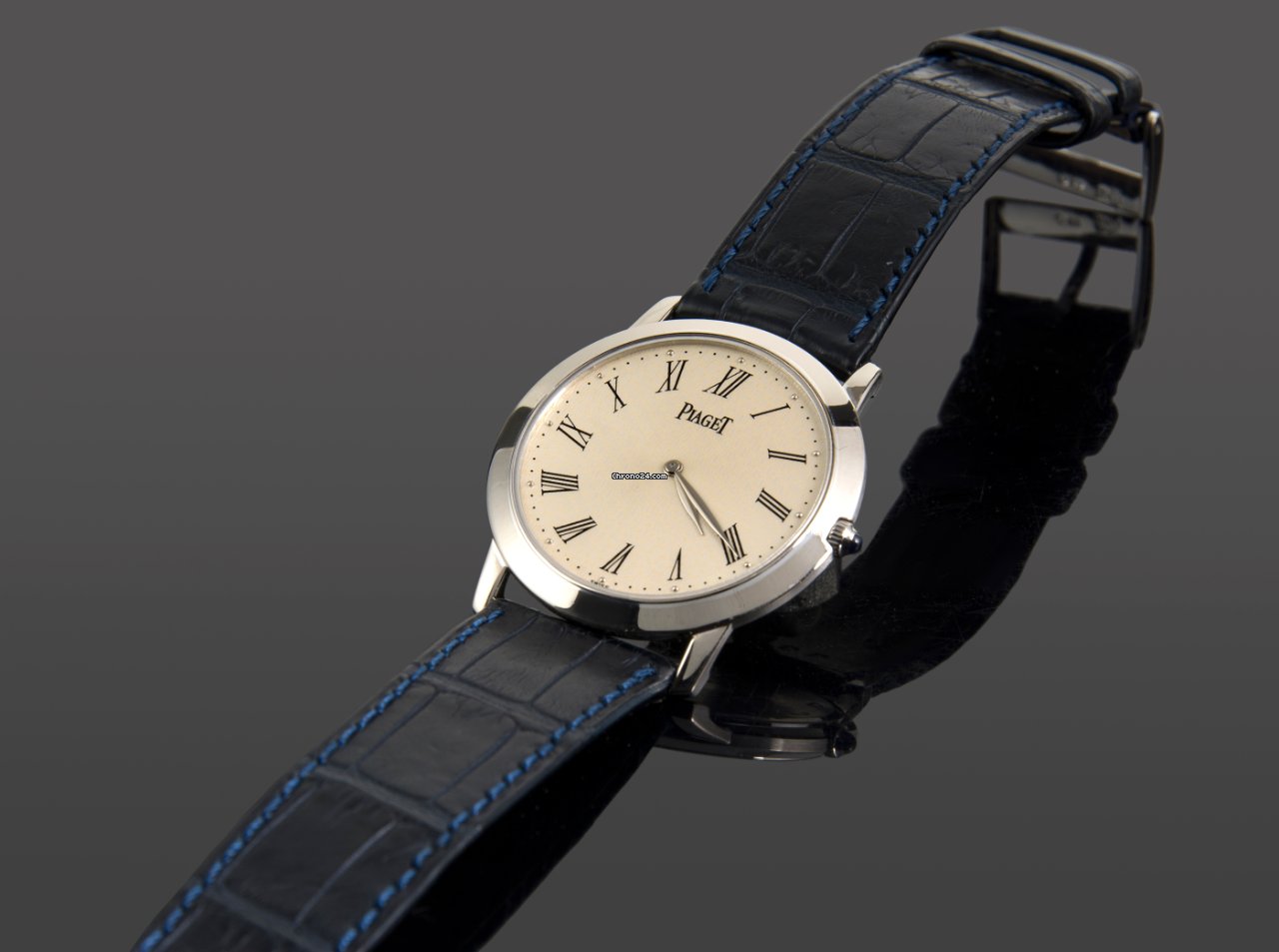 Piaget Mens watch Unisex Manual winding White gold 9920 Replica 6