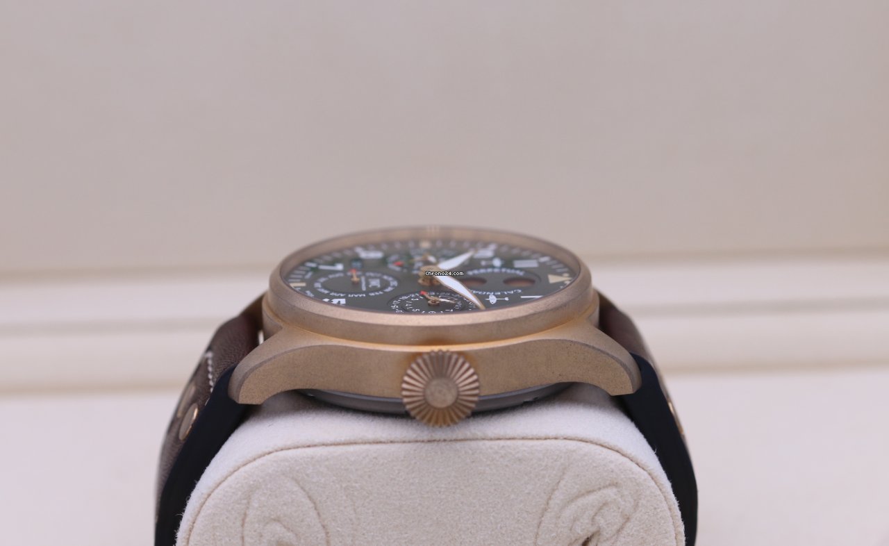 IMG_9081 IWC Big Pilot Mens watch Unisex Automatic Bronze IW503601 Replica 6