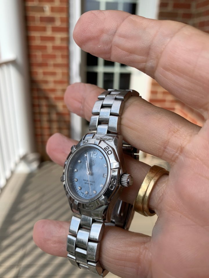 TAG Heuer Aquaracer Lady Womens watch Quartz WBD1314BA0740 Replica 6