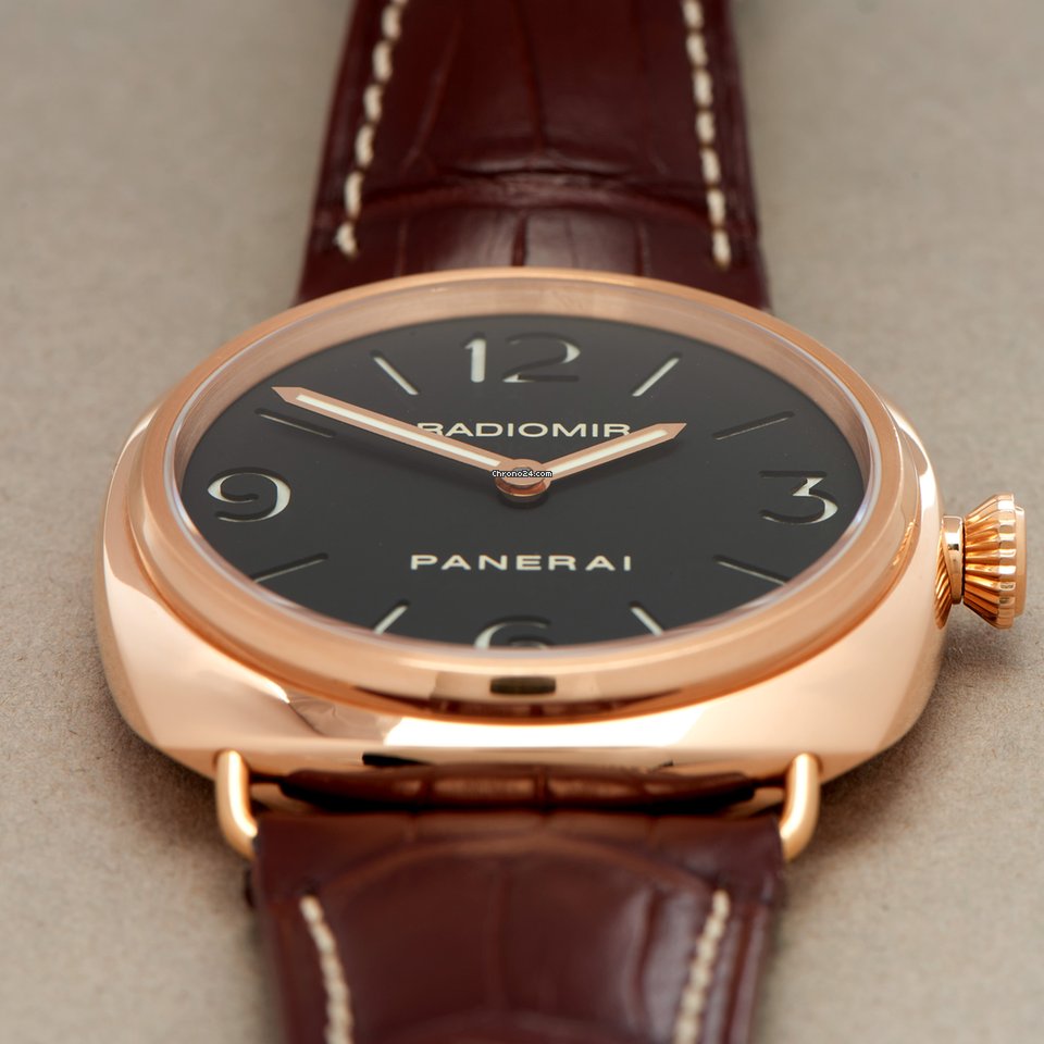 Panerai Radiomir Mens watch Unisex Automatic Yellow gold PAM00231 Replica 6