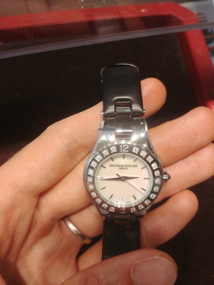 IMG_9081 Baume & Mercier Linea Womens watch Quartz Steel M0A10072 Replica 6