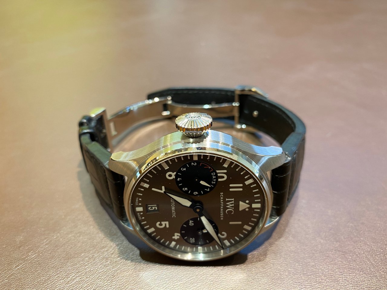 IMG_9081 IWC Big Pilot Mens watch Unisex Automatic Steel IW501012 Replica 6