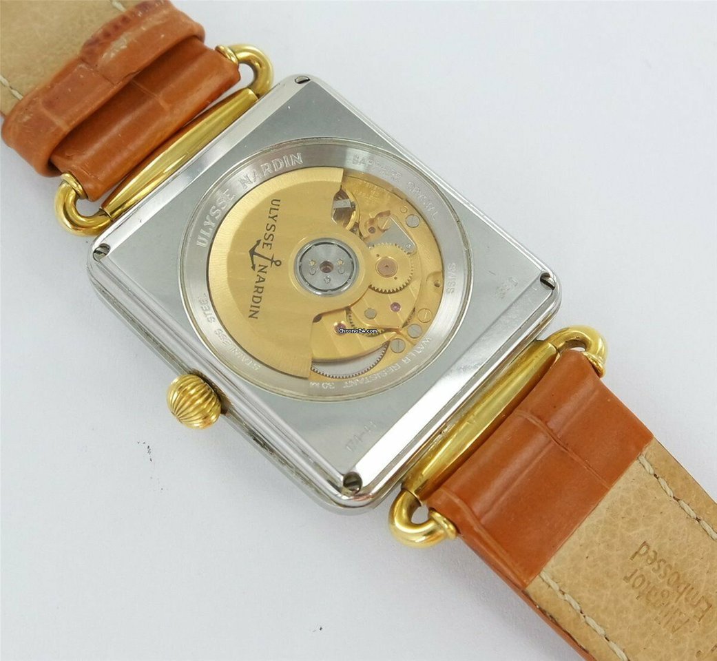 IMG_9081 Ulysse Nardin Michelangelo Automatic Gold Steel 174-44 Replica 6