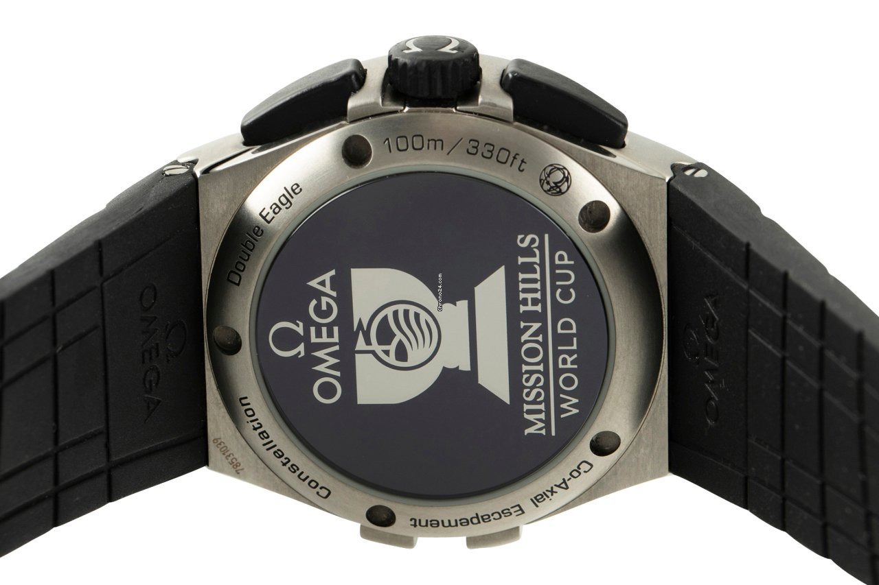IMG_9081 Omega Constellation Double Eagle Womens watch Automatic Titanium 121.92.35.50.01.001 Replica 6