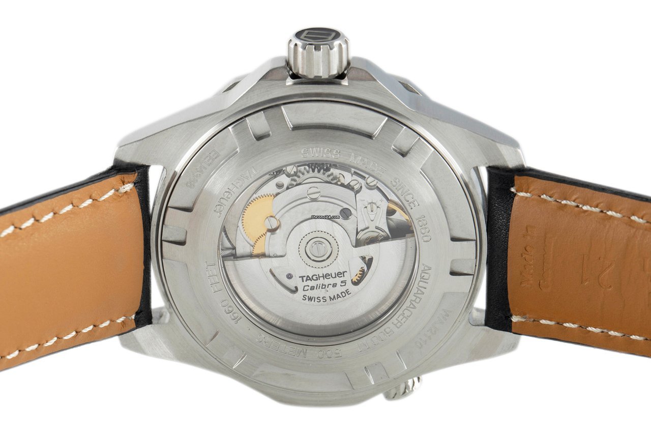 IMG_9081 TAG Heuer Aquaracer 500M Mens watch Unisex Automatic Steel WAJ2110 Replica 6