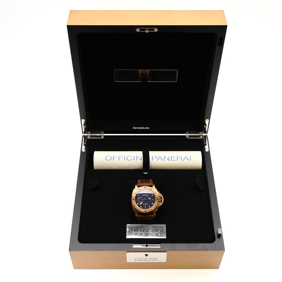 IMG_9081 Panerai Special Editions Mens watch Unisex Automatic Bronze PAM 00671 Replica 6