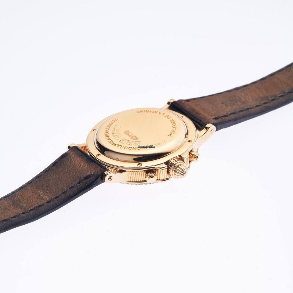 Breguet Marine Womens watch Automatic Yellow gold 4461BA 52 179DD Replica 6