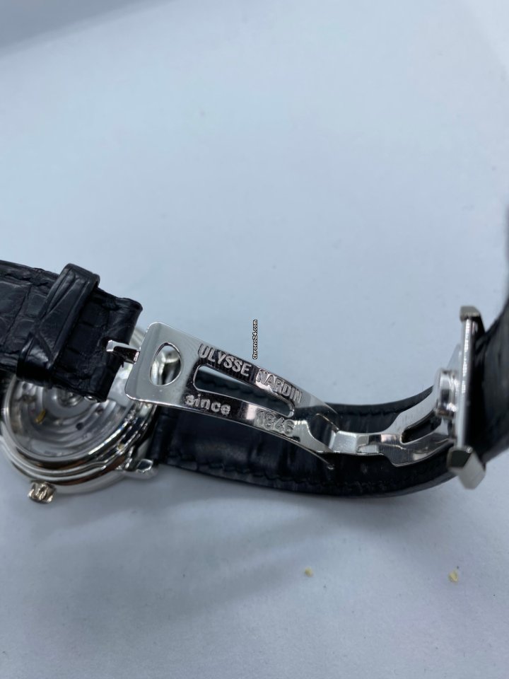 IMG_9081 Ulysse Nardin Mens watch Unisex Automatic Platinum 339-20 Replica 6