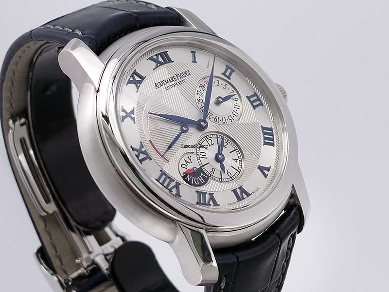Audemars Piguet Jules Audemars Mens watch Unisex Automatic Platinum 26090PT.OO.D028CR.01 Replica 6