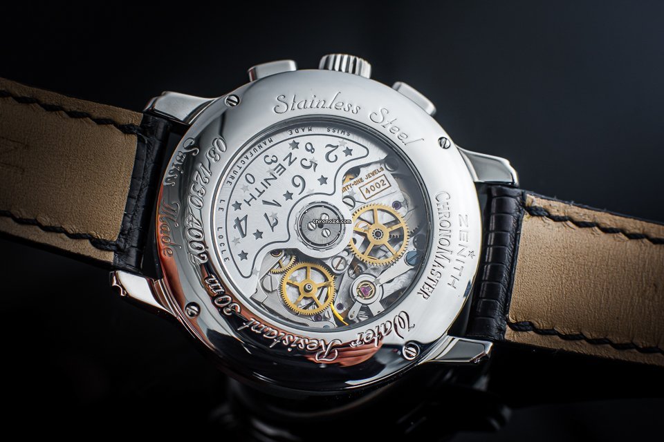 IMG_9081 Zenith El Primero Chronomaster Lady Mens watch Unisex Automatic Steel 03 1230 4002 Replica 6