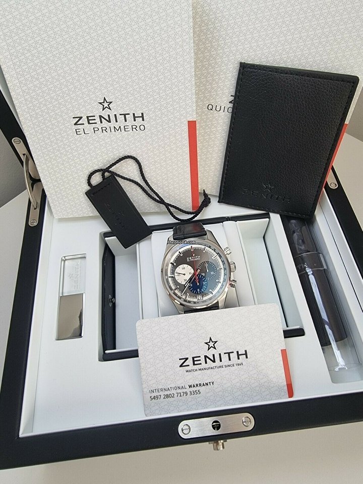 IMG_9081 Zenith El Primero 36000 VpH Mens watch Unisex Automatic Steel 03.2040.400 26.C496 Replica 6
