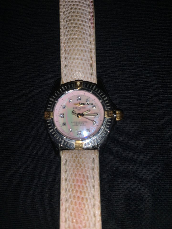 Breitling Callistino Womens watch Quartz Gold Steel B72345 Replica 6